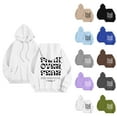 thumbnail image 1 of Christian Hoodies for Men 2025 Faith Over Fear Hoodie Graphic Hoodie with Pockets Hooded Sweatshirt Pullover Tops, 1 of 5
