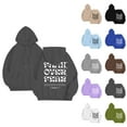 thumbnail image 1 of Christian Hoodies for Men 2025 Faith Over Fear Hoodie Graphic Hoodie with Pockets Hooded Sweatshirt Pullover Tops, 1 of 5