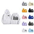 thumbnail image 1 of Christian Hoodies for Men 2025 Love Like Jesus Hoodie Hooded Sweatshirt with Pockets Pullover Hoodie Mens Hoodies, 1 of 7