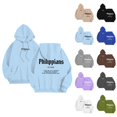 thumbnail image 1 of Christian Hoodies for Men 2025 Philippians Hoodie Long Sleeve Hooded Sweatshirt with Pockets Pullover Mens Hoodies, 1 of 7