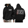 thumbnail image 1 of Christian Hoodies for Men Religious Faith Jesus Hoodie God Bible Verse Cross Sweatshirts Trendy Graphic Pullover, 1 of 6