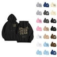 thumbnail image 1 of Christian Hoodies for Women 2025 Faith Over Fear Hoodie Christian Hoodie with Pockets Hooded Sweatshirt Women Pullover, 1 of 8
