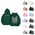 thumbnail image 1 of Christian Hoodies for Women 2025 Faith Over Fear Y2K Graphic Hoodie with Pockets Hooded Sweatshirt Women Pullover, 1 of 8