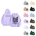 thumbnail image 1 of Christian Hoodies for Women 2025 Faith Over Fear Y2K Graphic Hoodie with Pockets Hooded Sweatshirt Women Pullover, 1 of 8