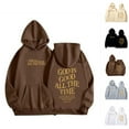 thumbnail image 1 of Christian Hoodie for Women 2025 God Is Good All The Time Hoodies with Pockets Hooded Sweatshirt Hoodie Women Pullover, 1 of 5