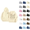 thumbnail image 1 of Christian Hoodies for Women 2025 Long Sleeve Graphic Y2K Jesus Hoodie with Pockets Hooded Sweatshirt Pullover Tops, 1 of 8