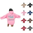 thumbnail image 1 of Christian Hoodies for Women 2025 Love Like Jesus Hoodie with Pockets Y2K Graphic Hooded Sweatshirt Pullover Tops, 1 of 8