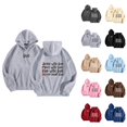 thumbnail image 1 of Christian Hoodies for Women Inspirational God Faith Jesus Hooded Sweatshirt with Pockets Pullover Tops, 1 of 8