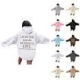 thumbnail image 1 of Christian Hoodies for Women Let All That You Do Be Done In Love Hoodie with Pockets Hooded Sweatshirt Pullover Tops, 1 of 7