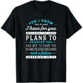 thumbnail image 1 of Christian Jeremiah 29 11 Hope Bible Verse Scripture Quote T-Shirt, 1 of 4