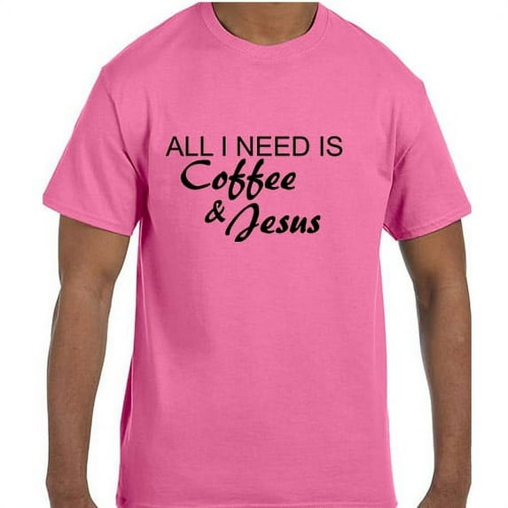Christian Jesus All I Need Is Coffee & Jesus T-Shirt