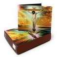 thumbnail image 1 of Christian Jesus Bifold Wallets In Gift Box Mens Womens Kids - Jesus, 1 of 5
