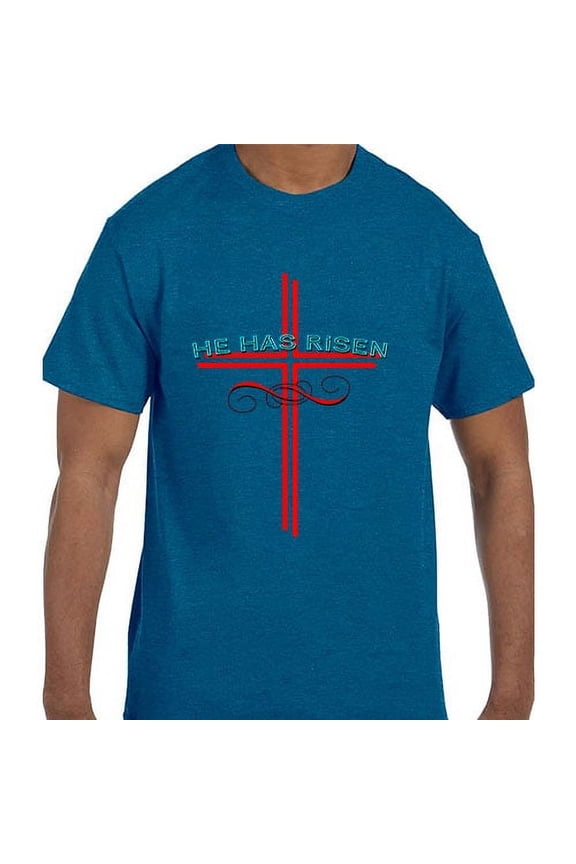 Christian Jesus Cross Easter He Has Risen t-shirt