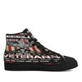 thumbnail image 1 of Christian Jesus High Top Canvas Shoes Sneakers Black Size 5, 1 of 2