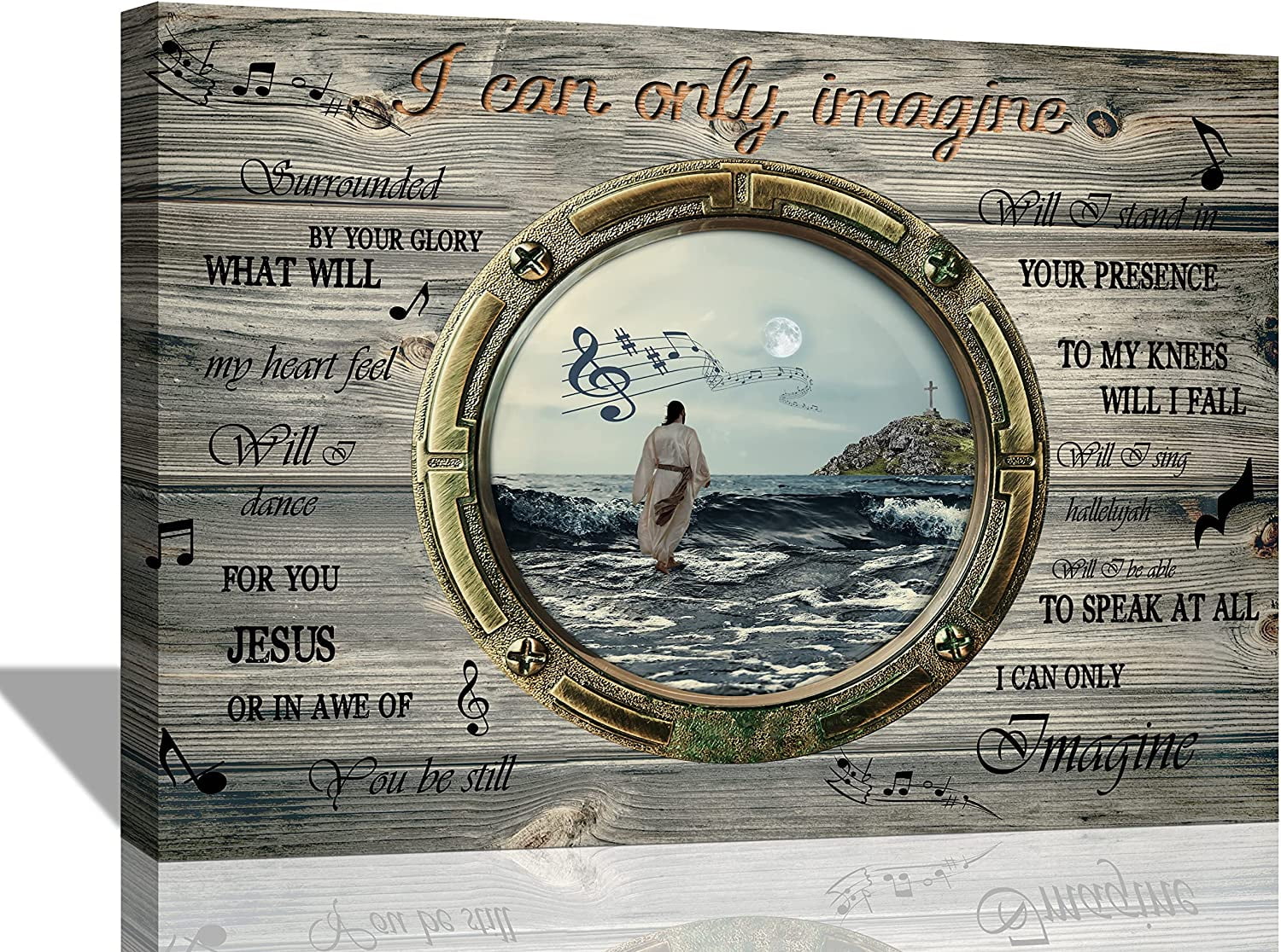 Christian Jesus Norina Wall Art I Can Only Imagine Wall Vintage