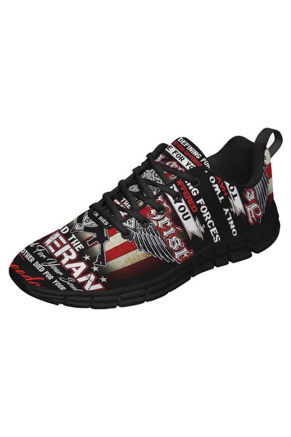 Christian Jesus Veteran Running Shoes Sneakers Mesh Black Size 9