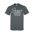 thumbnail image 1 of Christian Jesus the Original Essential Worker Short Sleeve T-shirt-Heather Grey-xxl, 1 of 4