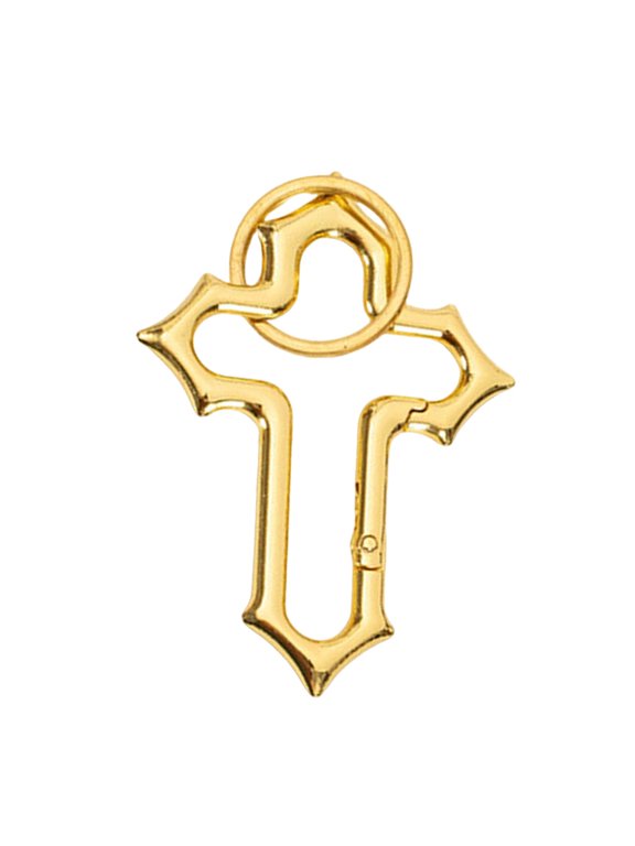 Christian Keychains Versatile Key Ring Cross Carabiner Clips for Belt Loop