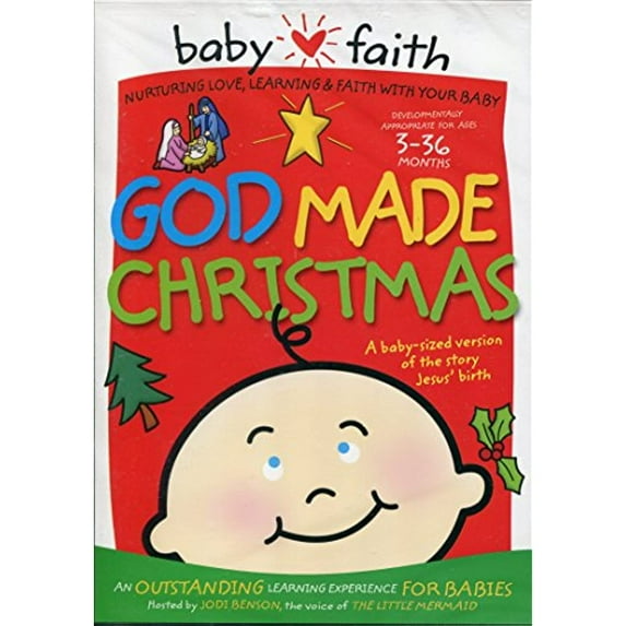 Christian Kids DVD Baby Faith: God Made Christmas (Ages 3-36 Months)