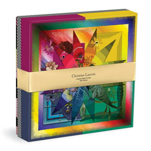 Christian LaCroix Botanic Rainbow 500 Piece Double-Sided Puzzle (Other)