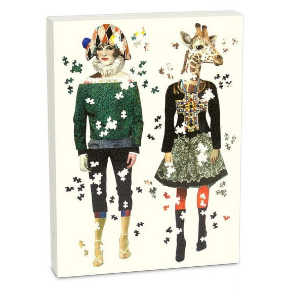 Christian LaCroix Heritage Collection Love Who You Want 750 Piece Shaped Puzzle Set (Other)