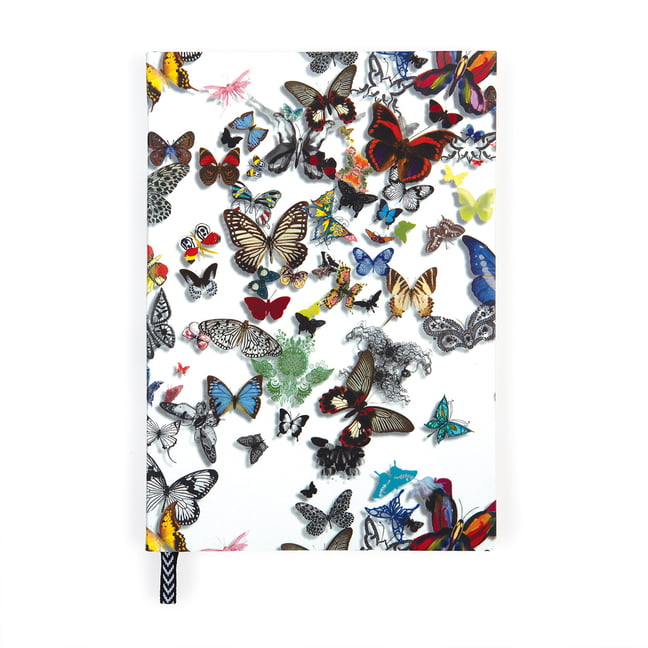 NEW CHRISTIAN LACROIX 80 PAGE NOTEBOOK PENCIL & PAPER POUCH SET BEAUTIFUL  GIFT!