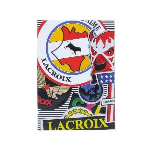Christian Lacroix Mix and Match Notebook, 4.25 x 6 Inches, 152 Ruled Pages (01025)