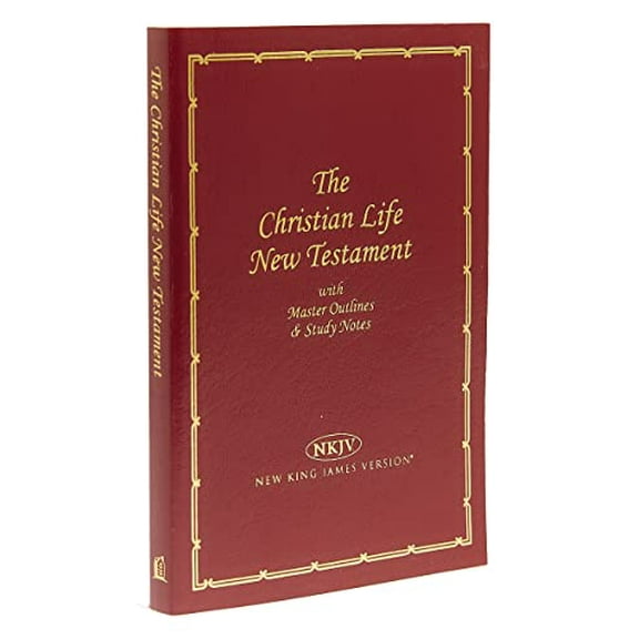 Pre-Owned Christian Life New Testament-NKJV: Master Outlines & Study Notes: Master Outlines and Study Notes Paperback