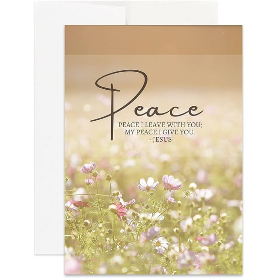 Christian Loss Sympathy Card | Grief, Sympathy, Sorry For Your Loss Card (Single)