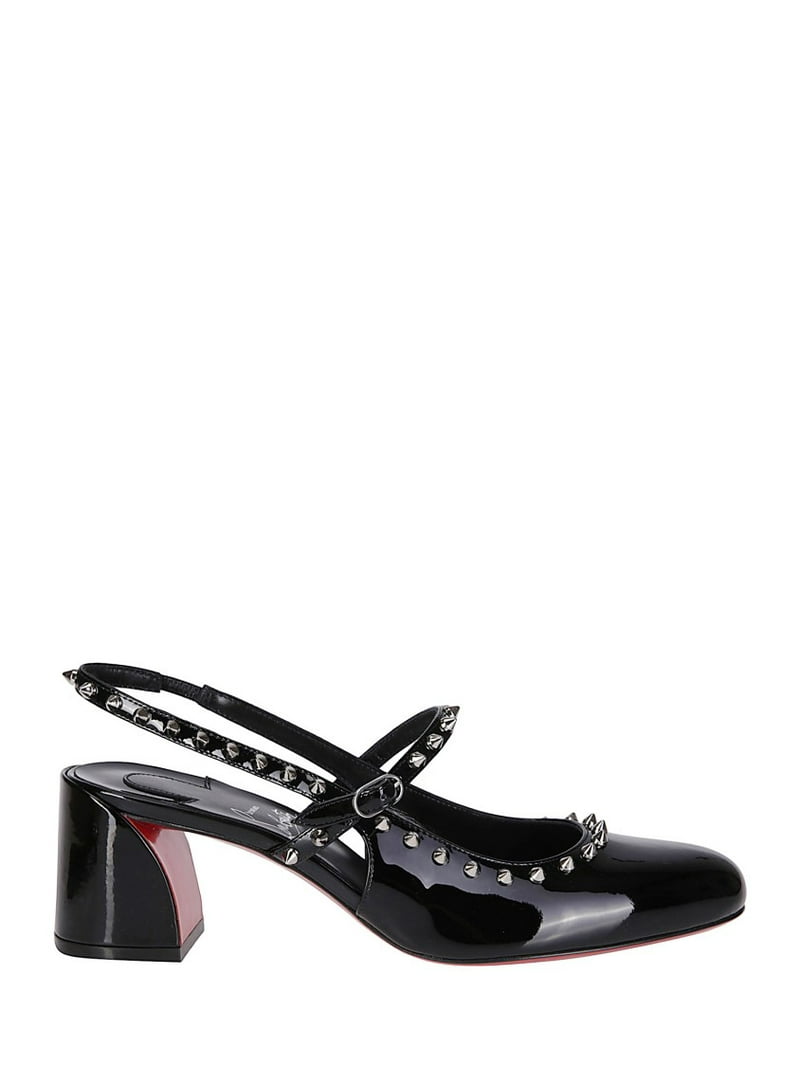 パンプス Christian Louboutin Janispikes Sandals 55 Christian Louboutin Janispikes Sandals 55 Black (Women's