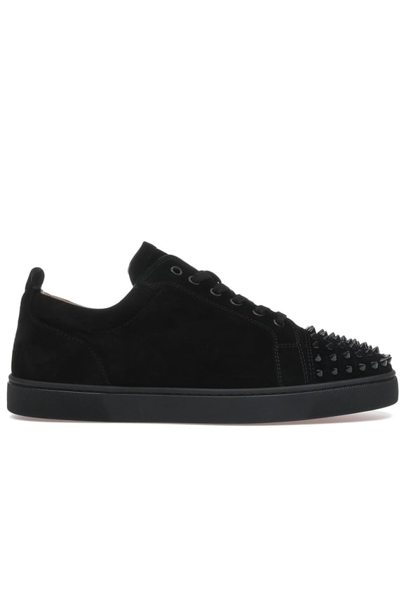 Men's Louis Junior Spikes Veau Velours Sneaker Black Shoes, from StockX