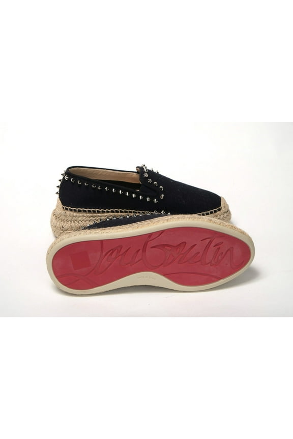 Obscur Black Platform Espadrille Espadrille Shoes Shoe size: 4.5