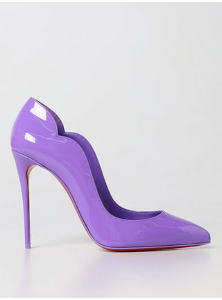 Purple hot sale louboutin heels