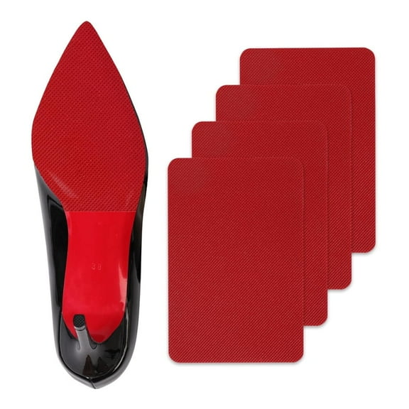 Christian Louboutin Red Sole Protectors,4Pcs Self-Adhesive Shoe Bottom High Heel