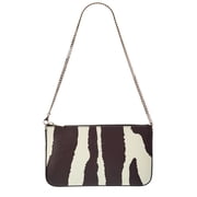Christian Louboutin Small Leather Clutch, Brown