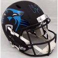 thumbnail image 1 of Christian McCaffrey Signed Helmet - Black AMP Full Size Speed Replica Scuff Beckett BAS #WA47391, 1 of 1