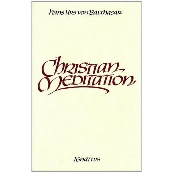 Pre-Owned Christian Meditation (Paperback) 0898702356 9780898702354