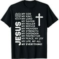 thumbnail image 1 of Christian Men Boys Kids Jesus Funny Creative Graphic T-Shirt, 1 of 3