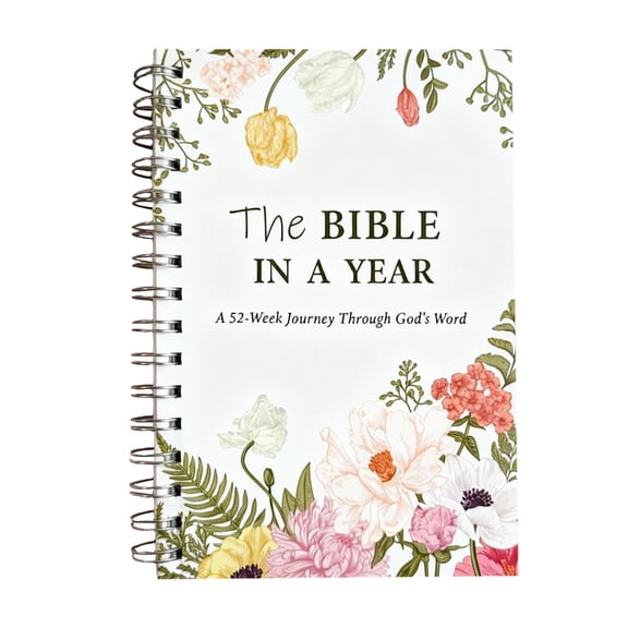 Christian Men Women Bible Journal 52 Week Scripture Reading Planner