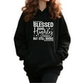 thumbnail image 1 of Christian Mercy Hoodie for Men Women, Faith Pullover Hooded Sweatshirt, Cozy Cotton Poly Blend, Inspirational Casual Outfit, 1 of 5
