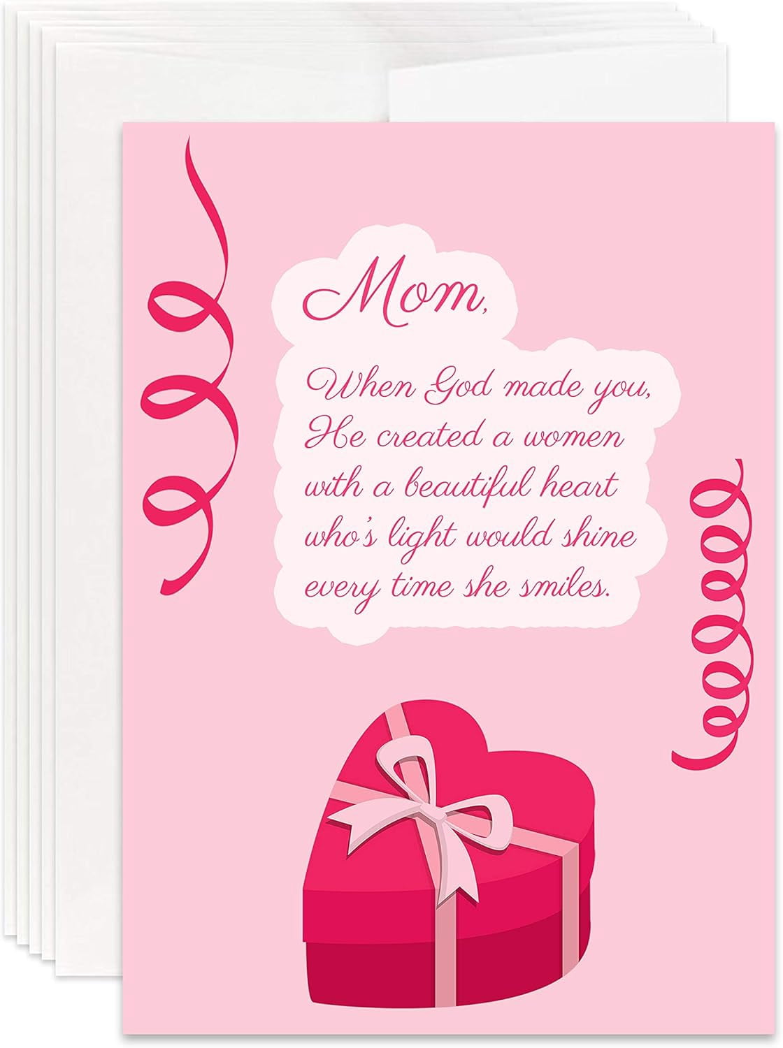 Christian Mom Appreciation Card | Mother's Day Card (Pack of 25)