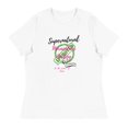 thumbnail image 1 of Christian Motivational Women's Relaxed T-Shirt (White, L), 1 of 2