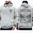 thumbnail image 1 of Christian Mountain Landscape Hoodie for Men and Women, 1 Peter Scripture Graphic Pullover, Sizes S-5XL, 1 of 6
