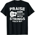 thumbnail image 1 of Christian Music Church Guitar Bass Jesus T-Shirt Rock Gift T-Shirt, 1 of 4