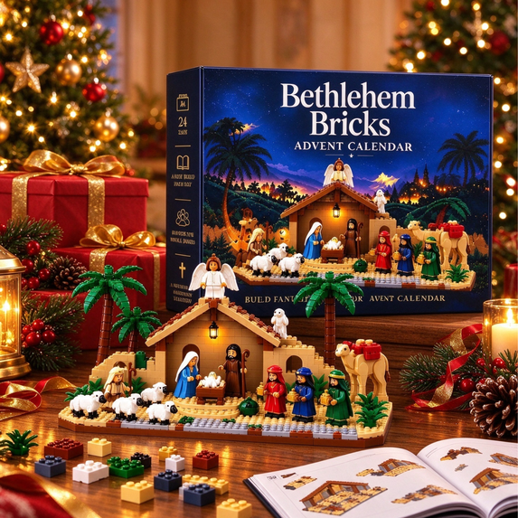Custom Nativity Set Christian Nativity Advent Calendar 2026, Nativity Story Advent Calendar ...