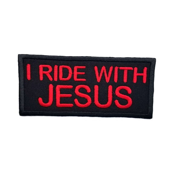 Christian New MC Motorcycle Biker Embroidered/Applique Sew On Iron On Patch