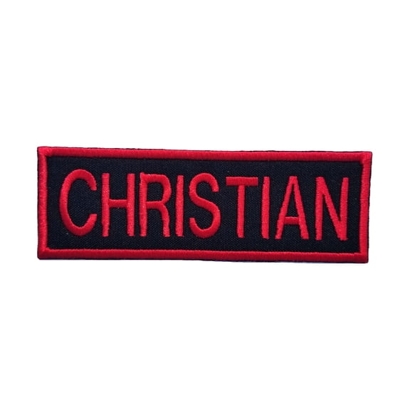 Christian New MC Motorcycle Biker Embroidered/Applique Sew On Iron On Patch