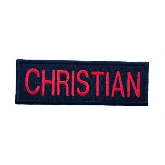 Christian New MC Motorcycle Biker Embroidered/Applique Sew On Iron On Patch