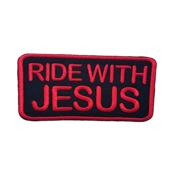 Christian New MC Motorcycle Biker Embroidered/Applique Sew On Iron On Patch