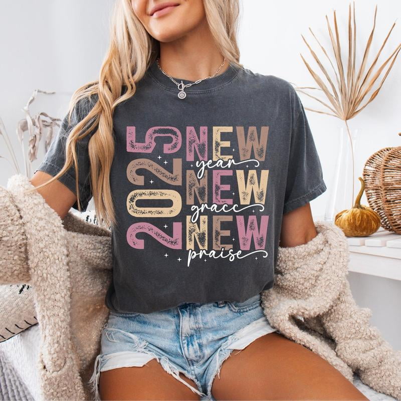 Christian New Year 2025 New Grace New Praise Happy New Year Party New